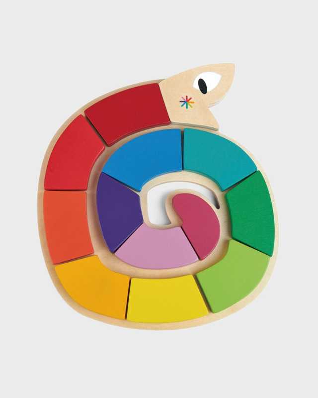 Color Me Happy Snake Shapes Toy