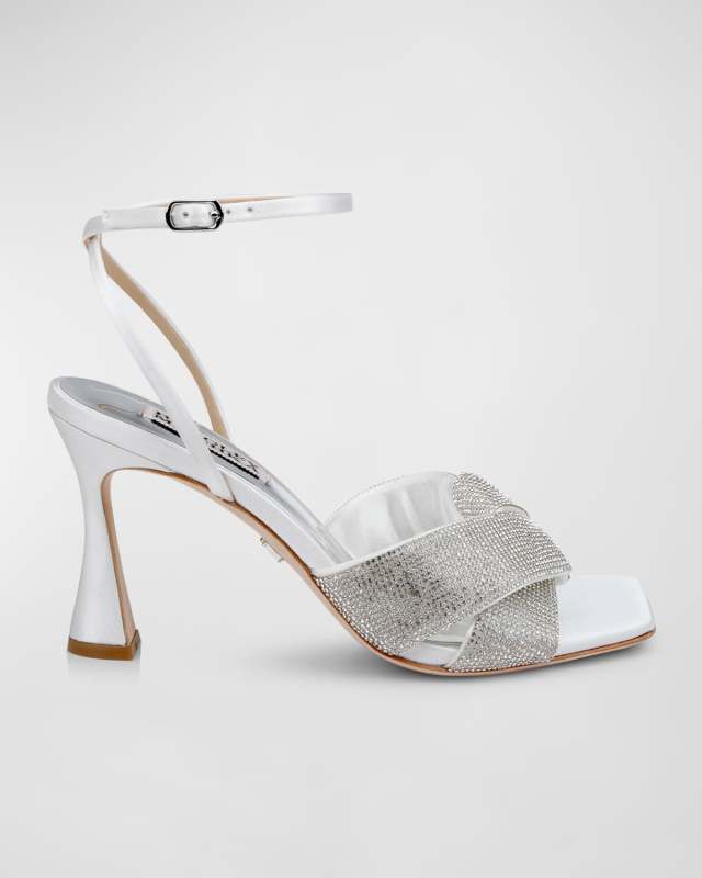 Brinlee Embellished Ankle-Strap Sandals