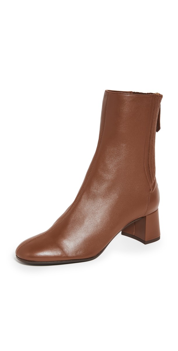 Aquazzura Saint Honore' Booties 50mm Cinnamon