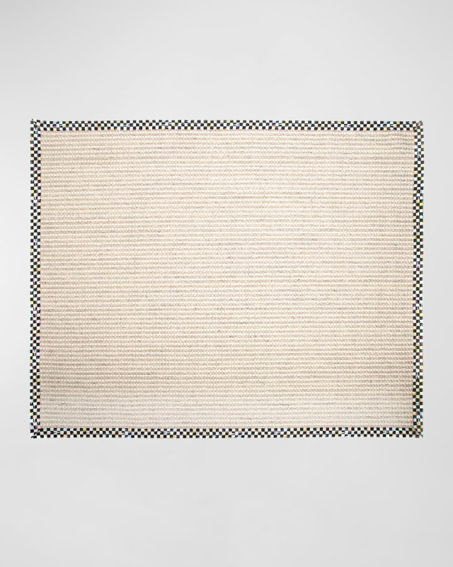 Cable Wool Sisal Rug, 8' x 10'