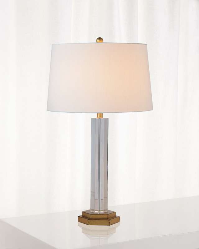 James Crystal Table Lamp