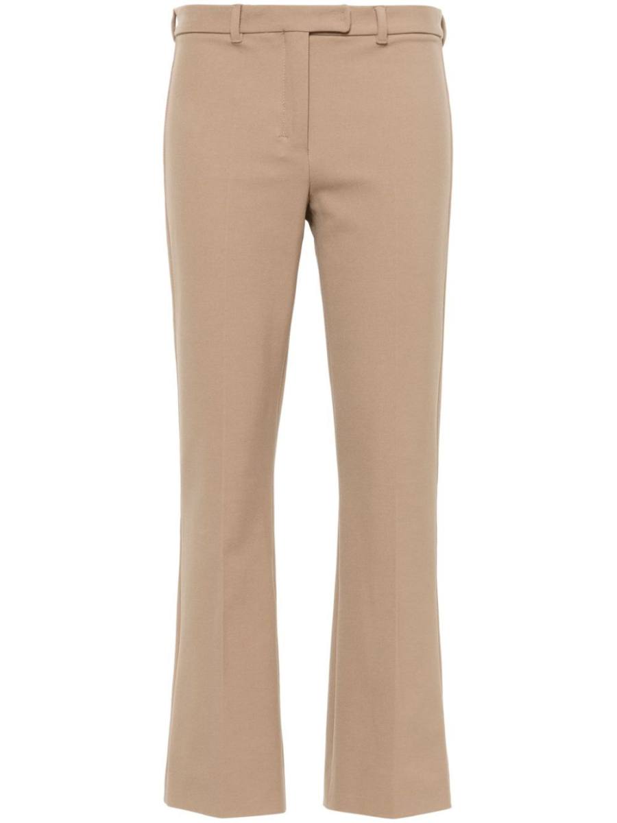 Umanita twill cropped trousers