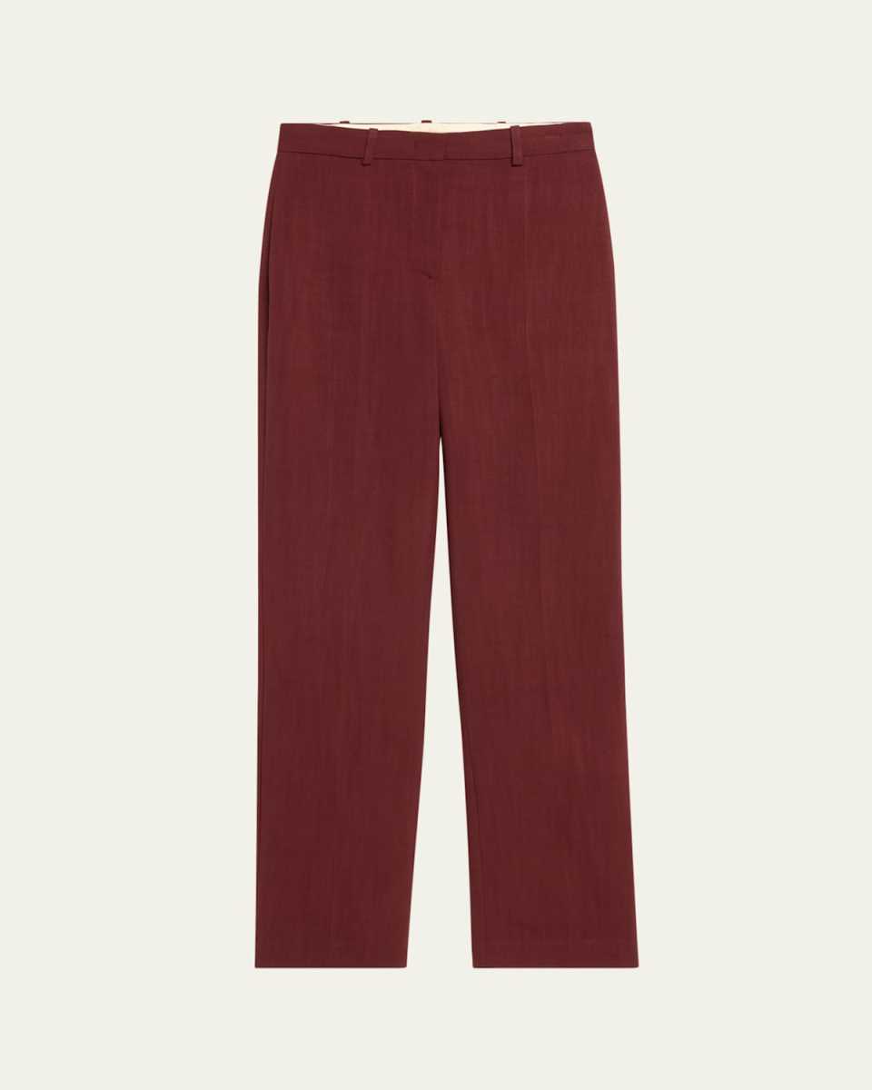 Straight Leg Vented Cuff Pants
