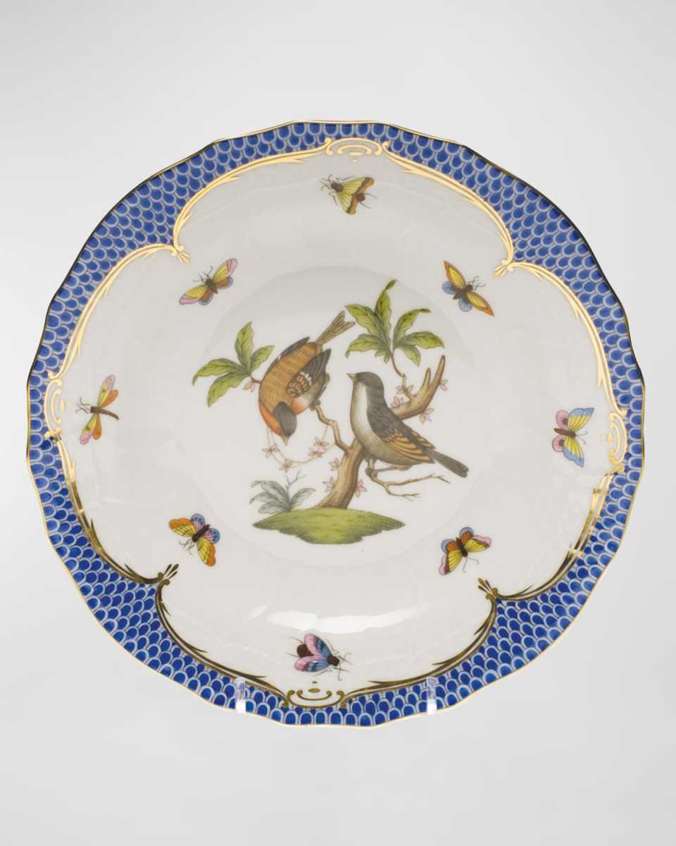 Rothschild Blue Motif 12 Dessert Plate
