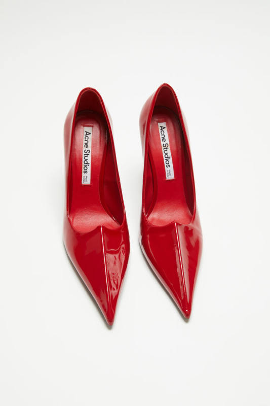 Acne Studios Bordisia 190 patent leather pumps