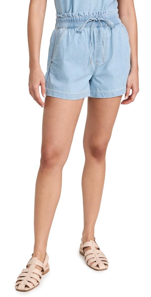 Veronica Beard Jean Tijana Shorts Sky
