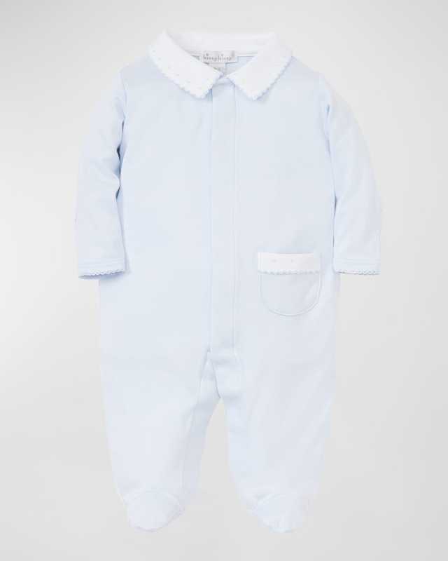 Kid's New Beginnings Collared Footie, Size Premie-9