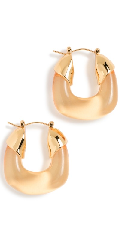 Lizzie Fortunato Mini Hoops Honey