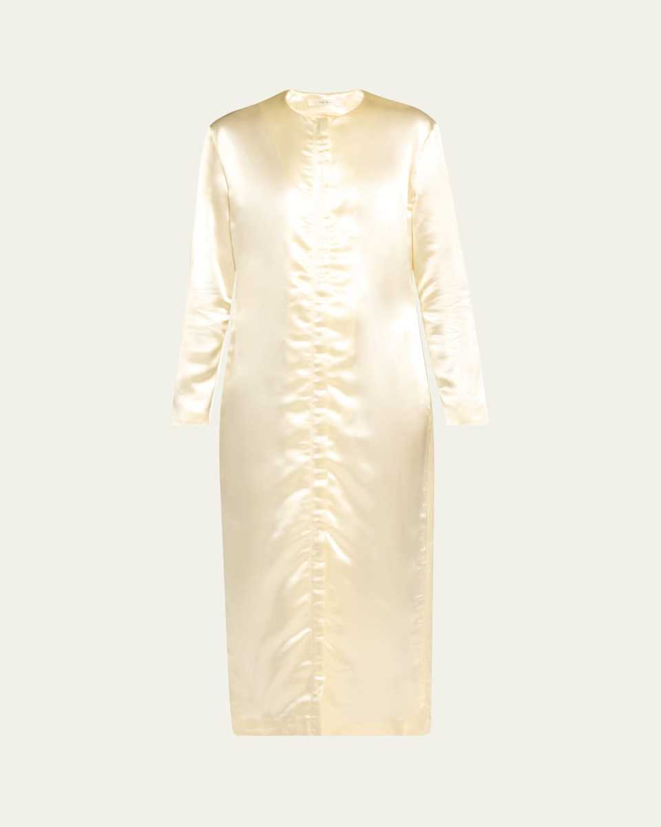 Iside Long Satin Dress