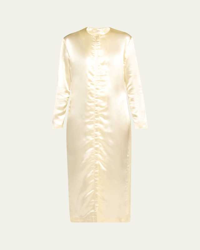Iside Long Satin Dress