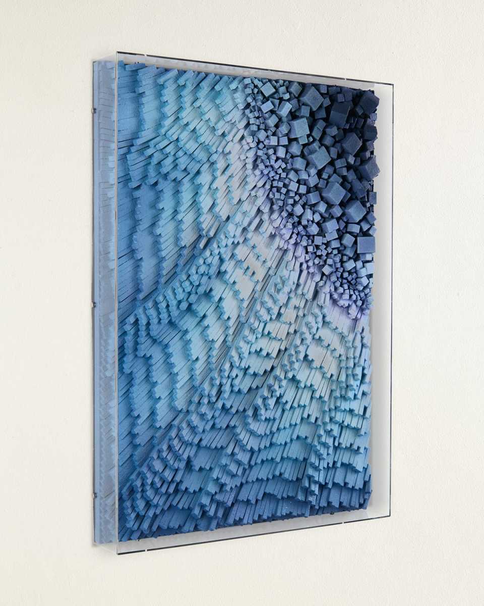 "Rays Of Ocean Light I" Original Wall Art by Tony Fey