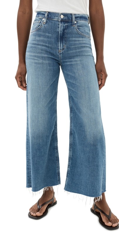 Citizens of Humanity Lyra Wide Leg Crop Abliss