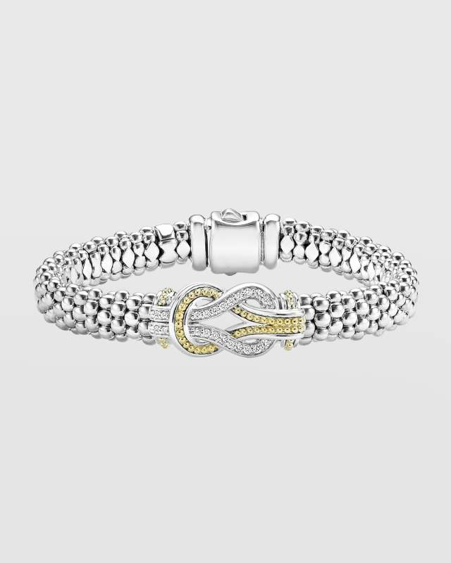 Newport Diamond 9mm Rope Bracelet