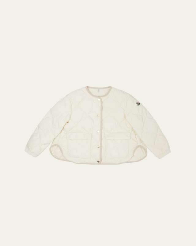 Girl's Ursella Quilted Jacket, Size 8-