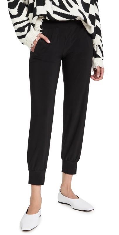 Norma Kamali Jog Pants Black