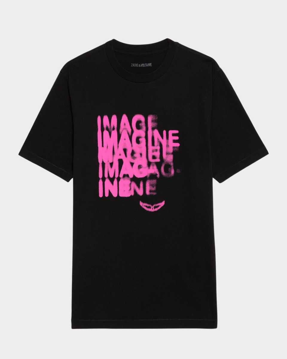 Edwin Blurry Imagine Printed T-Shirt