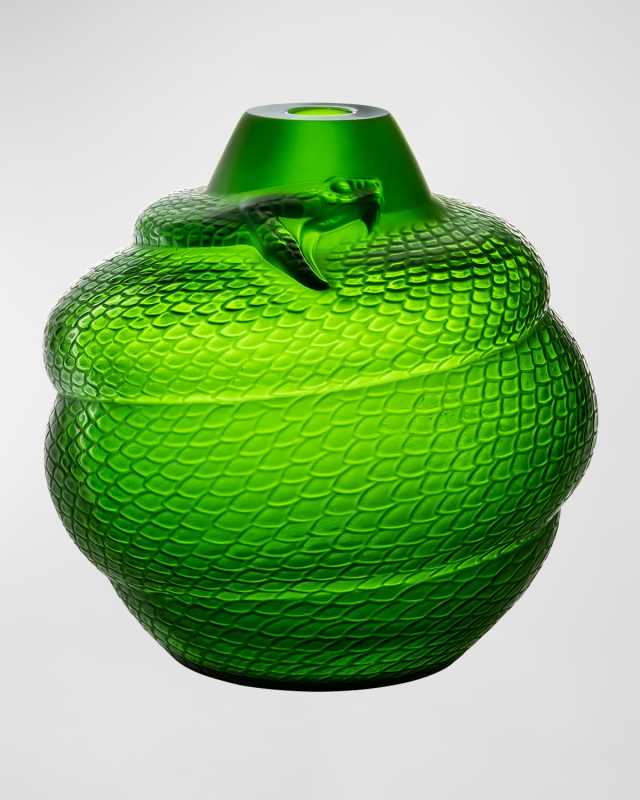 Serpent Vase, 10"