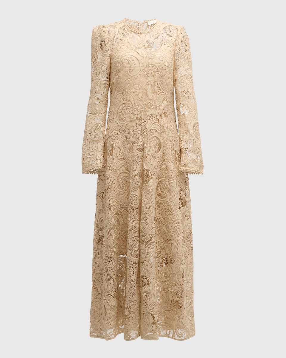 Waverly Lace Midi Dress