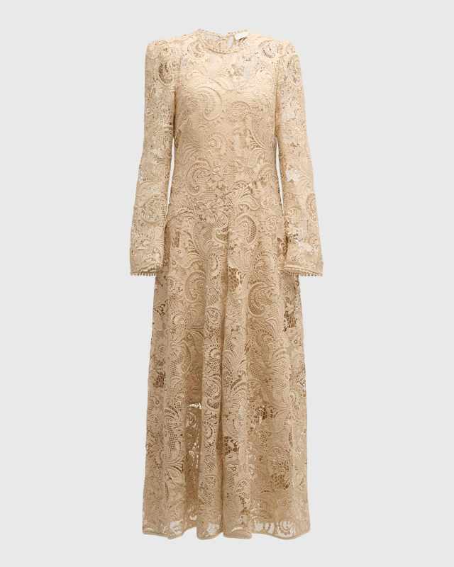 Waverly Lace Midi Dress