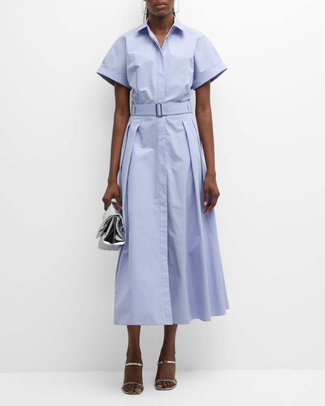 Upland Shirtdress with Self-Belt