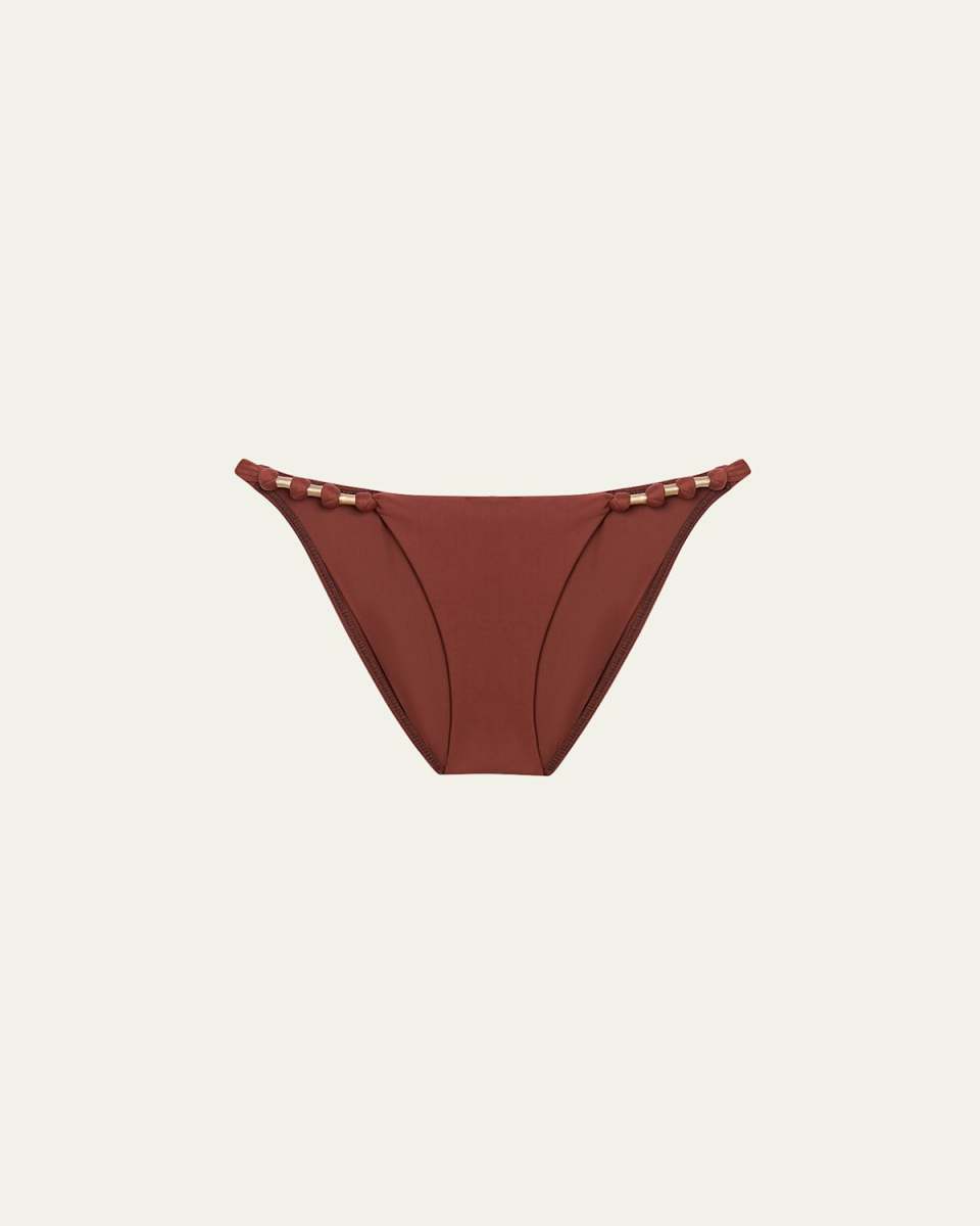 Solid Paula Full Bikini Bottoms