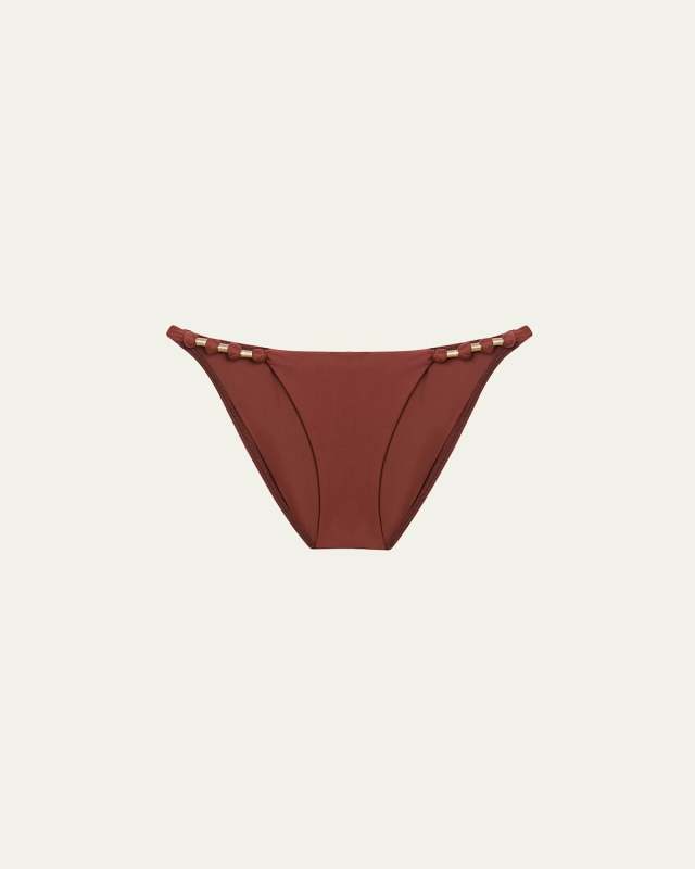 Solid Paula Full Bikini Bottoms