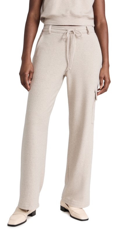 DONNI. Sweater Cargo Pants Heathered Oat