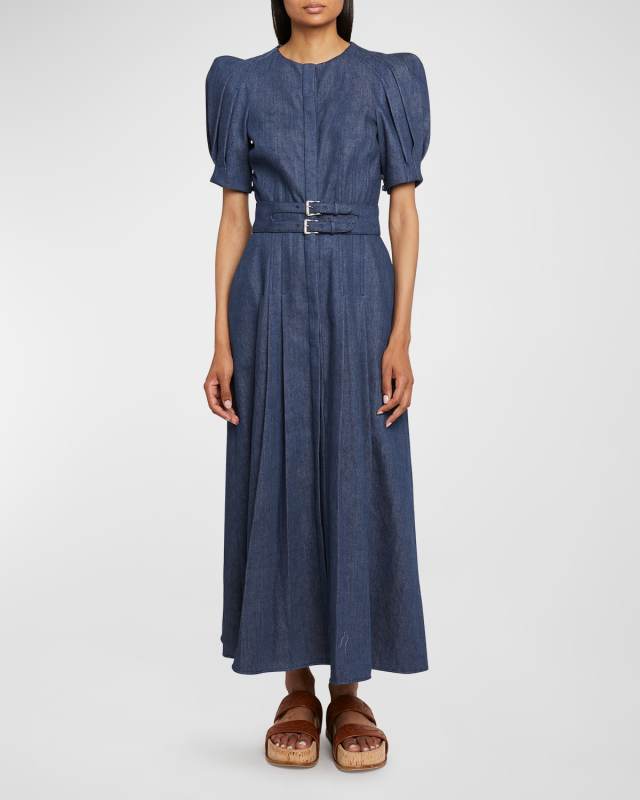 Patricia Chambray Midi Dress
