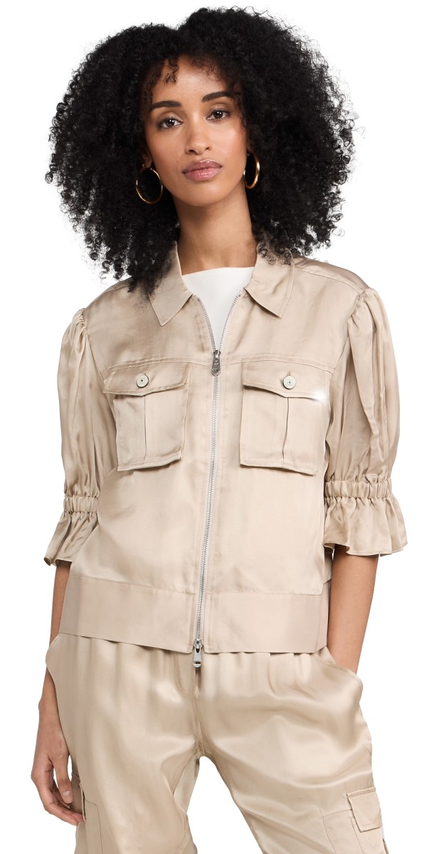 Cinq à Sept Holly Jacket Khaki