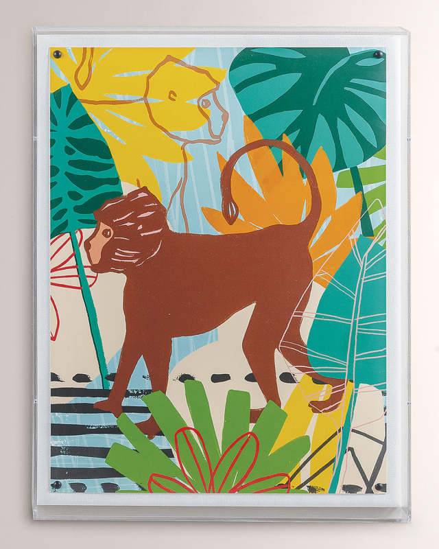 "Jungle Monkey" Giclee
