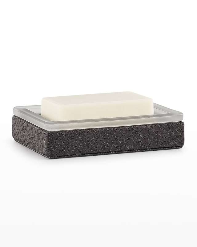 Conda Black Soap Dish