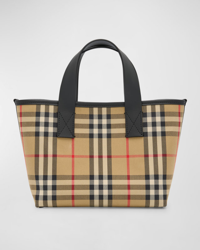 Kid's Check Tote Bag