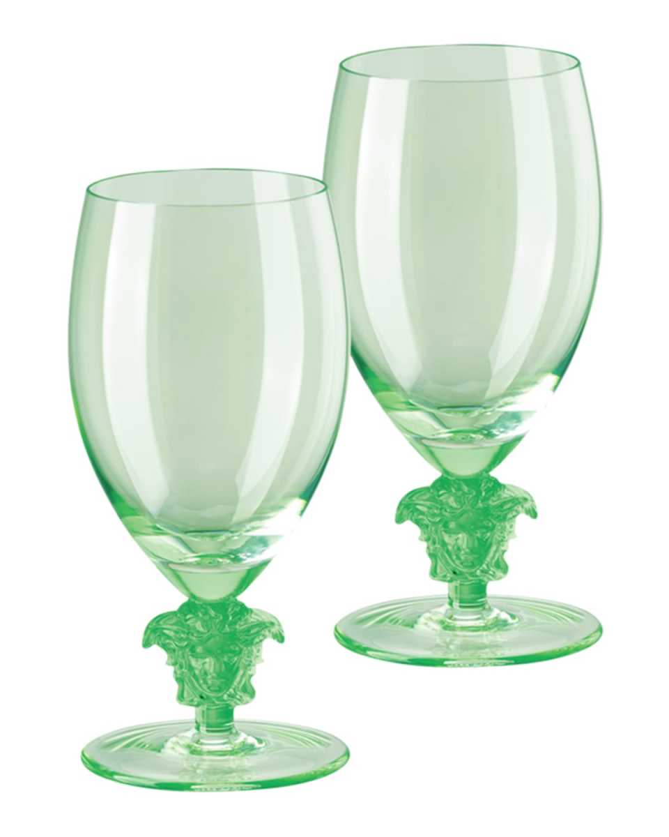 Medusa Lumiere 2 Short Stem White Wine Glasses, Set of Two