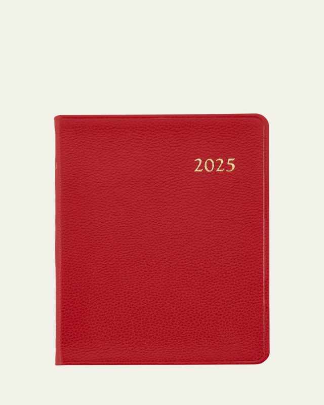2025 Leather Desk Diary