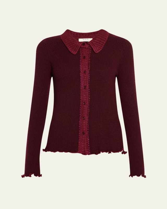 Clare Thermal Knit Cardigan