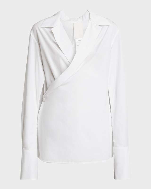 Wrapped Cotton Shirt