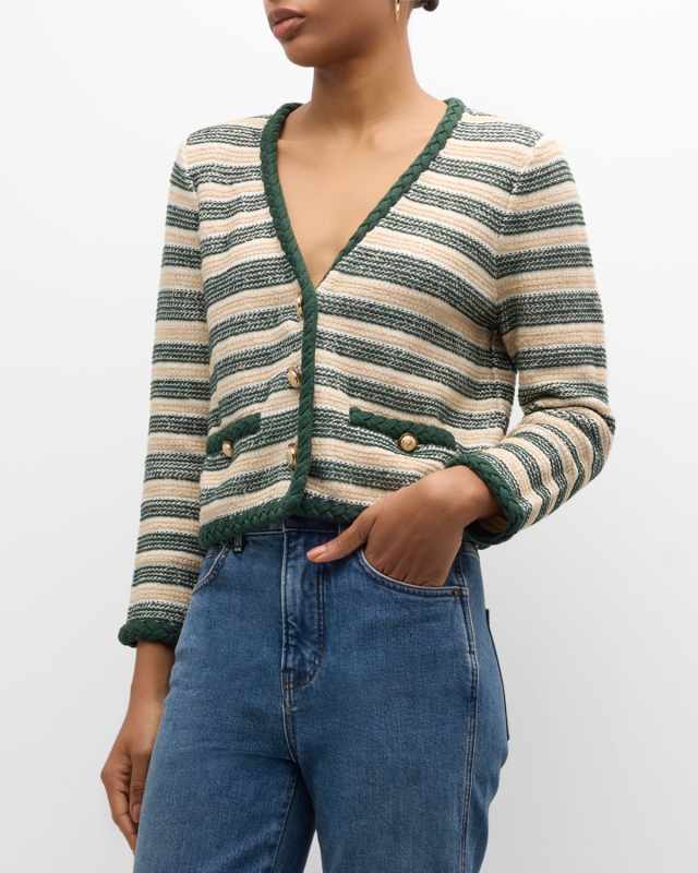 Claudine Stripe Jacket