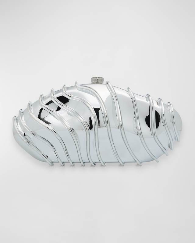 Ezara Wavy Clutch Bag