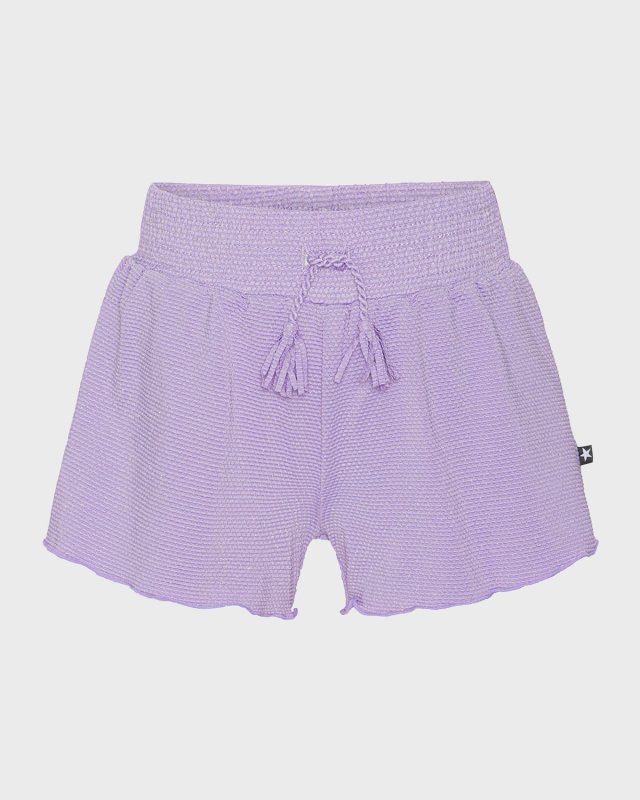 Girl's Nicci Smocked Swim Shorts, Size 3T-6