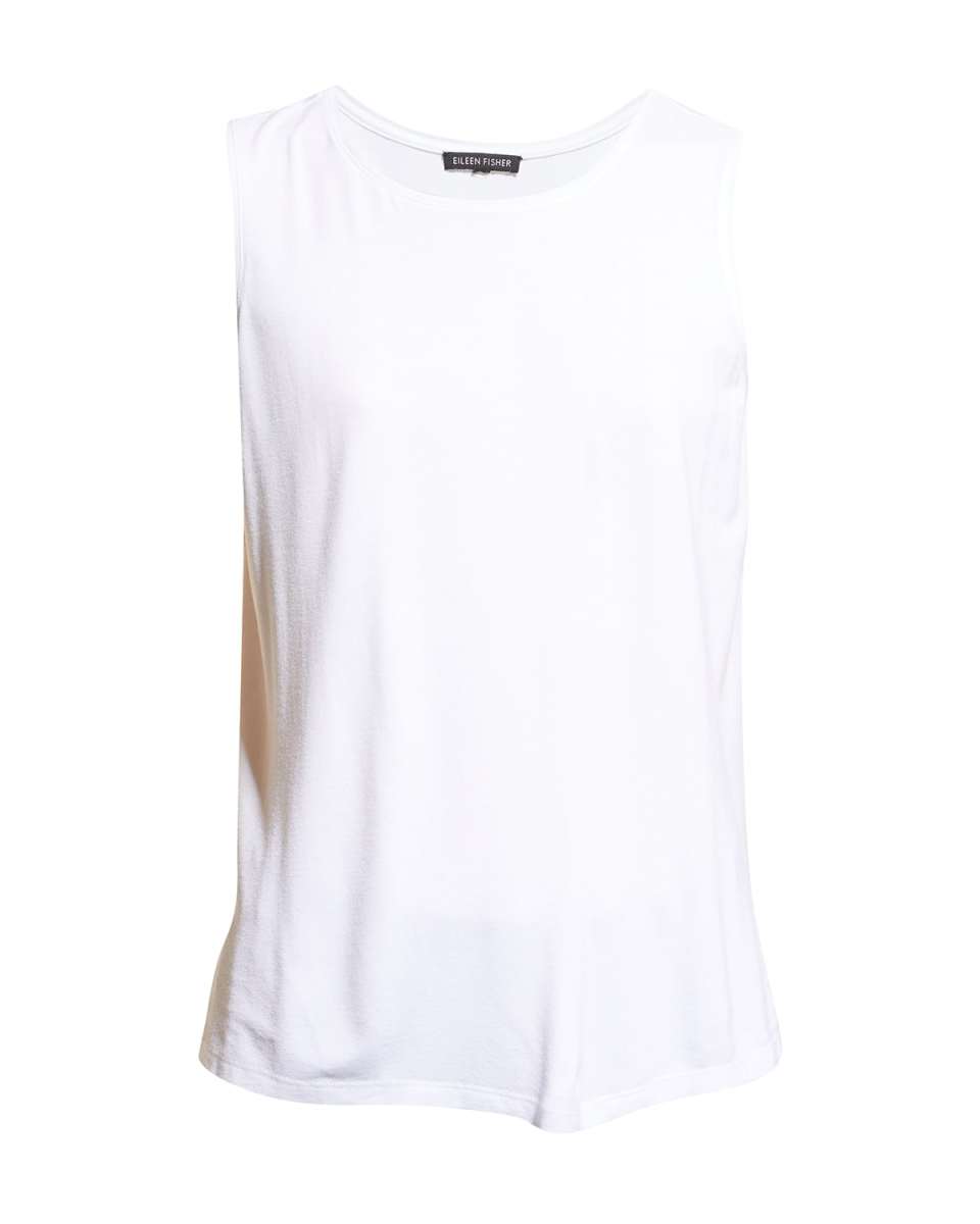 Scoop-Neck Jersey Knit Tank Top