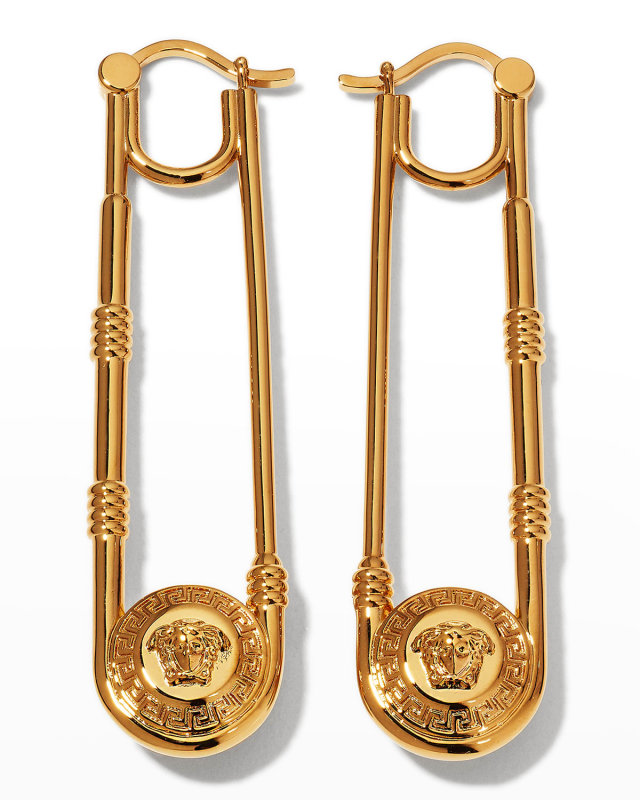 Elongated Medusa Earrings
