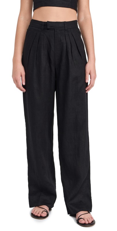 POSSE Louis Trousers Black