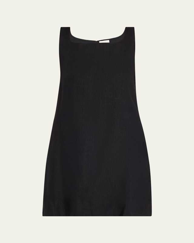 Val Linen Mini Dress