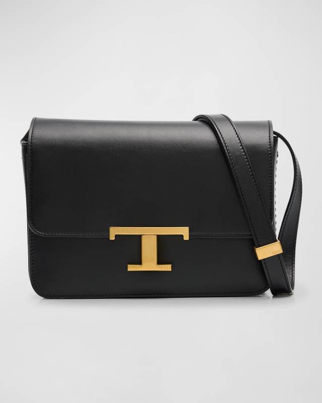 Mini Leather T Timeless Crossbody Bag