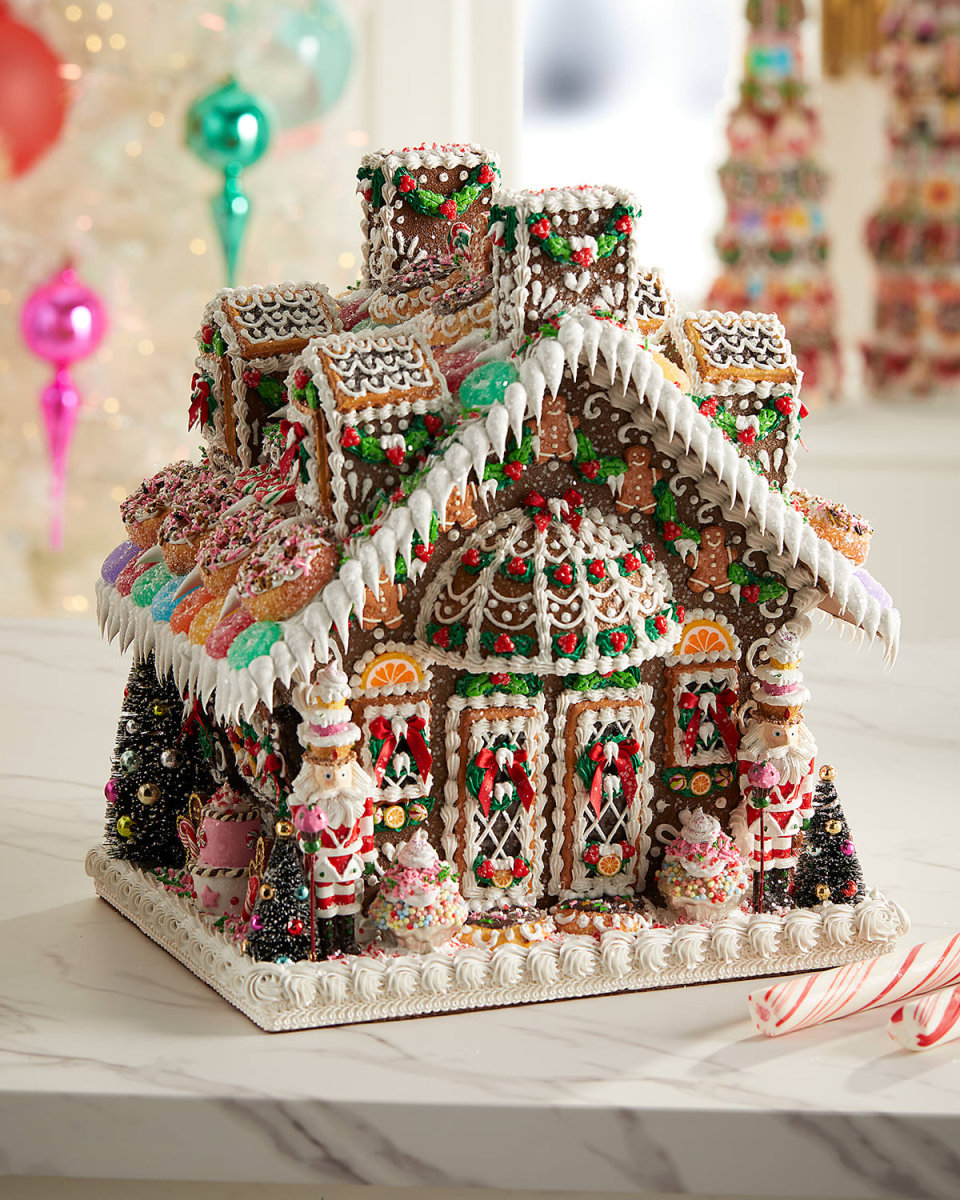 Large Gingerbread House