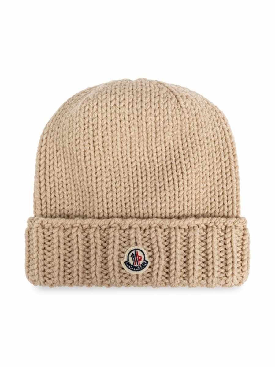 logo patch beanie