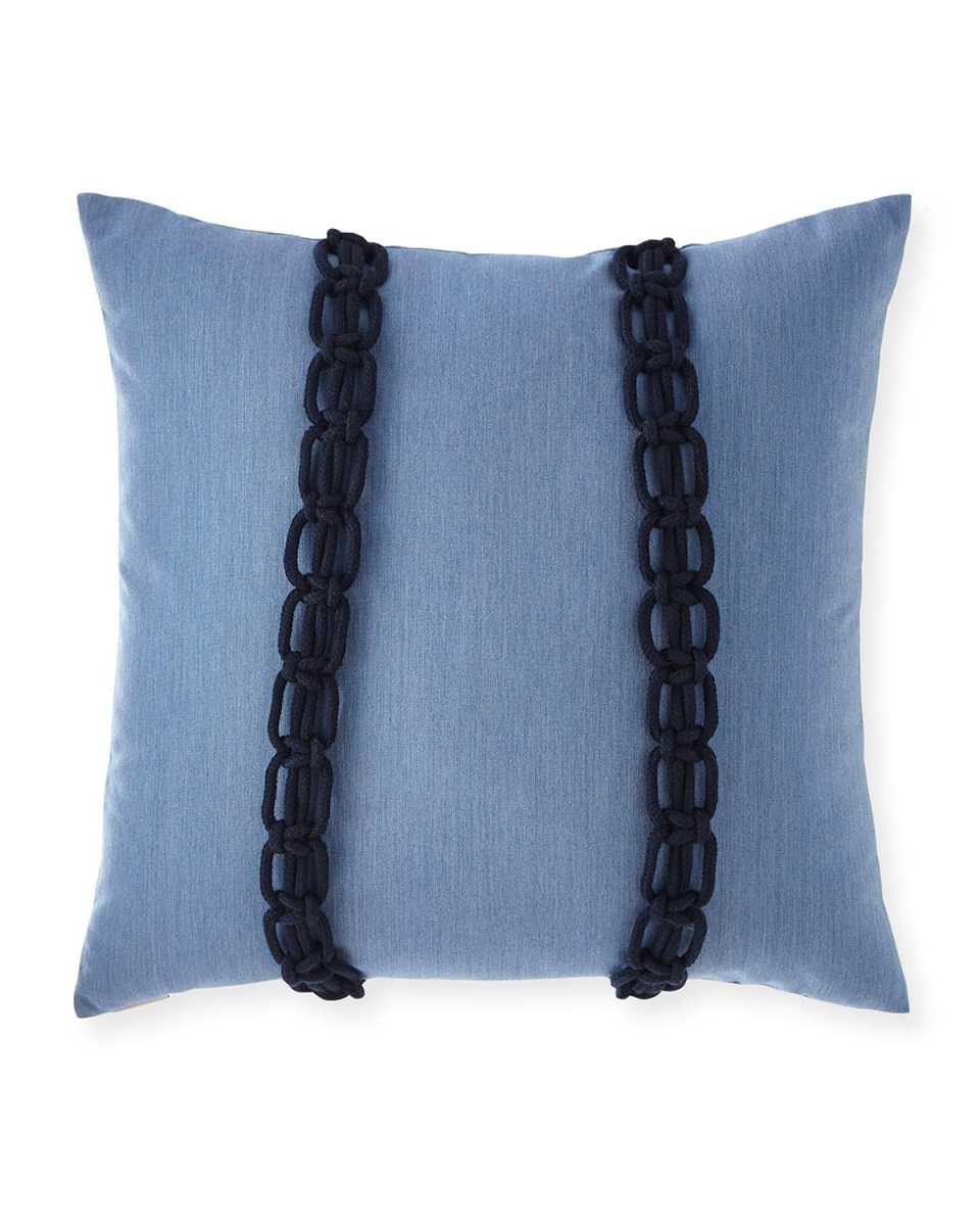 Le Knot Ocean Sunbrella Pillow