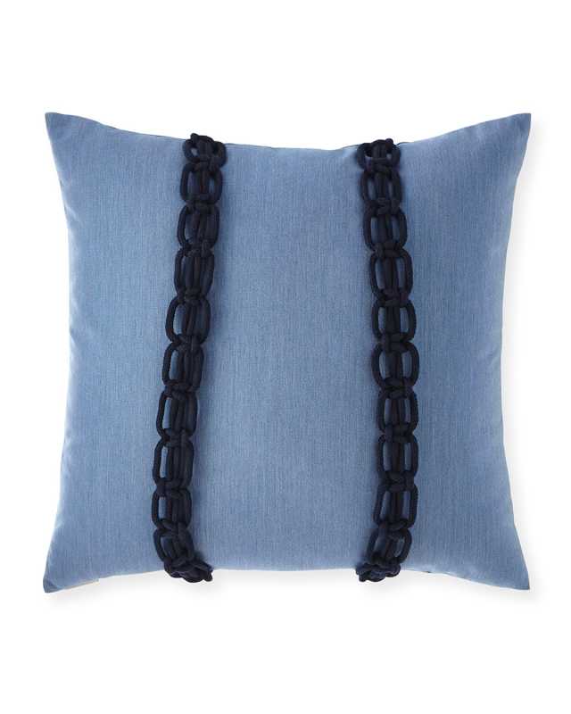 Le Knot Ocean Sunbrella Pillow