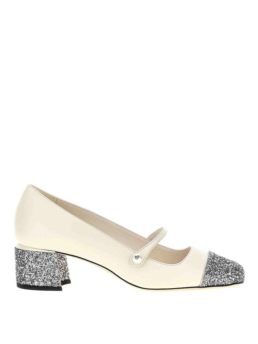 Jimmy Choo Chaussures À Talon - Blanc