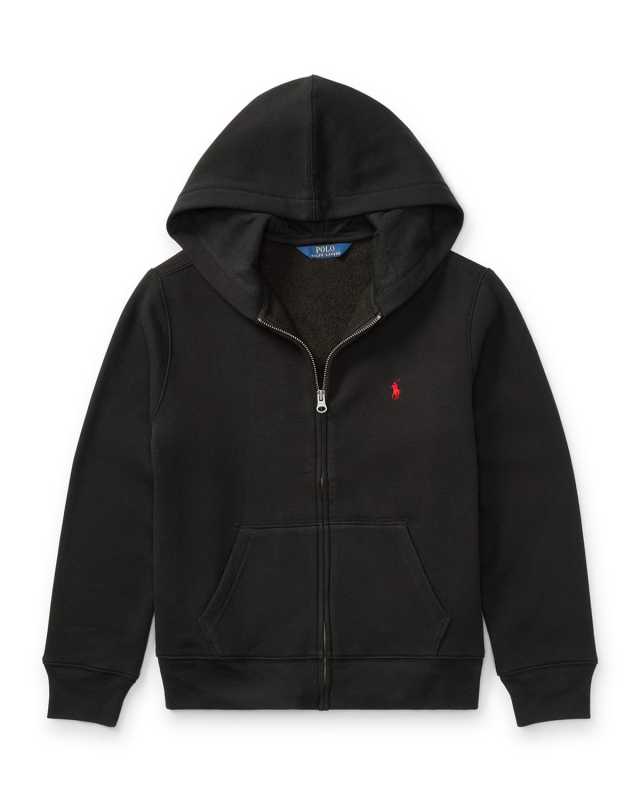 Boy's Knitted Fleece Hoodie, Size 2-7